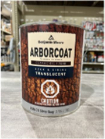 GoldenWestAuctions - Arborcoat Translucent Stain - Silver Gray ($54.99 ...